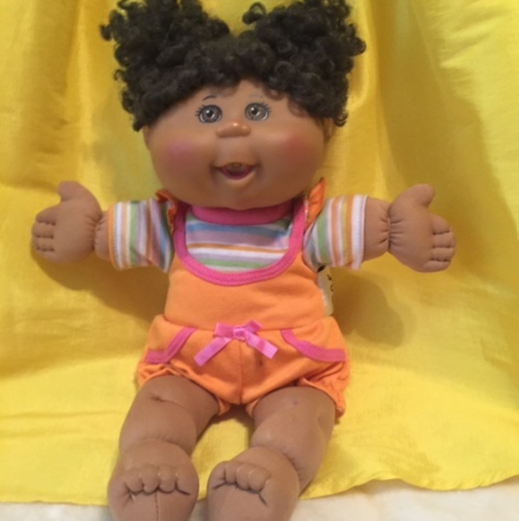 cabbage patch doll curly hair